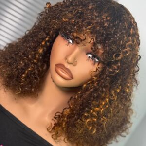 Sassy curls in fringe