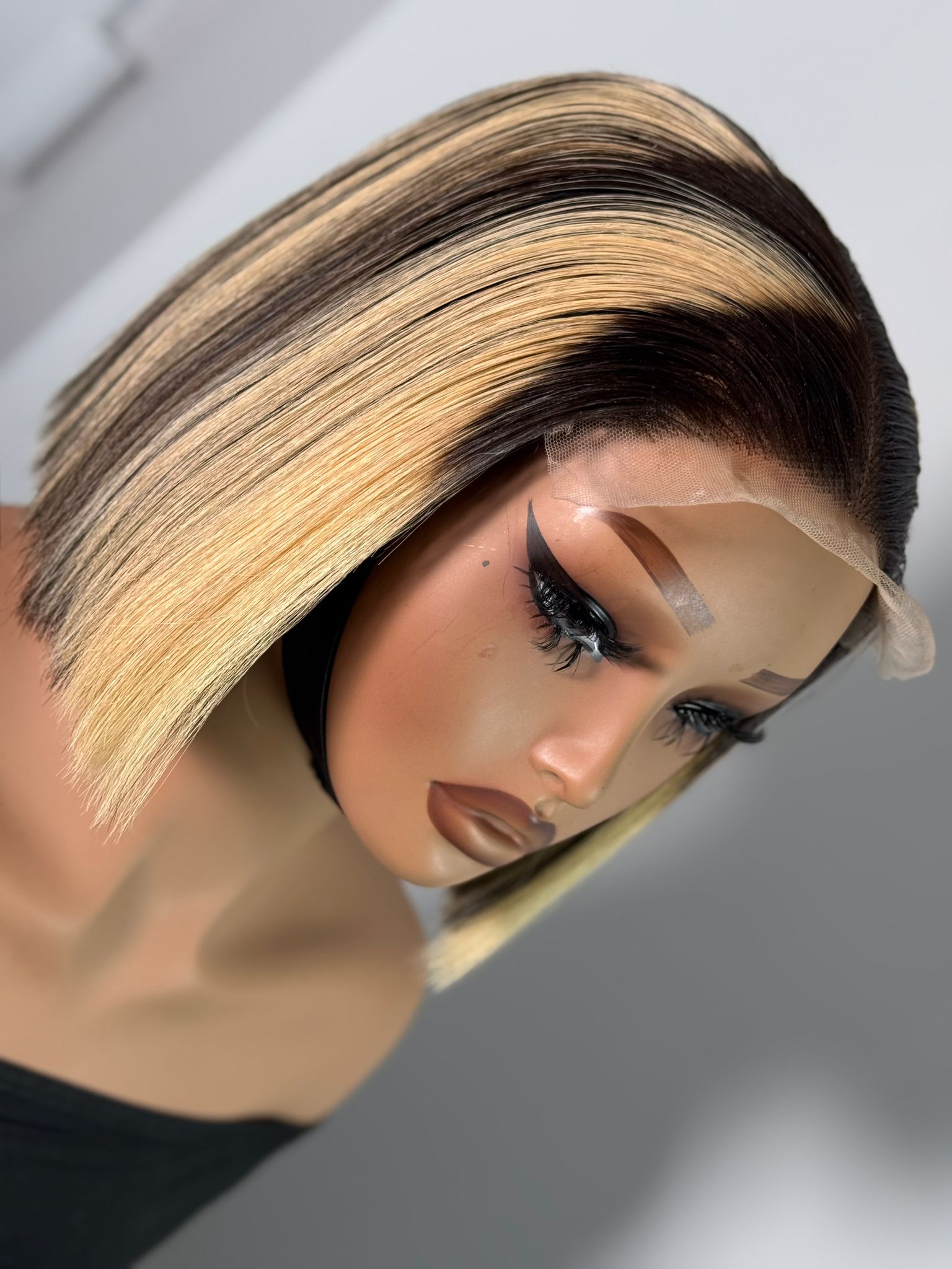 8” inches SSD Virgin Bone Straight custom color