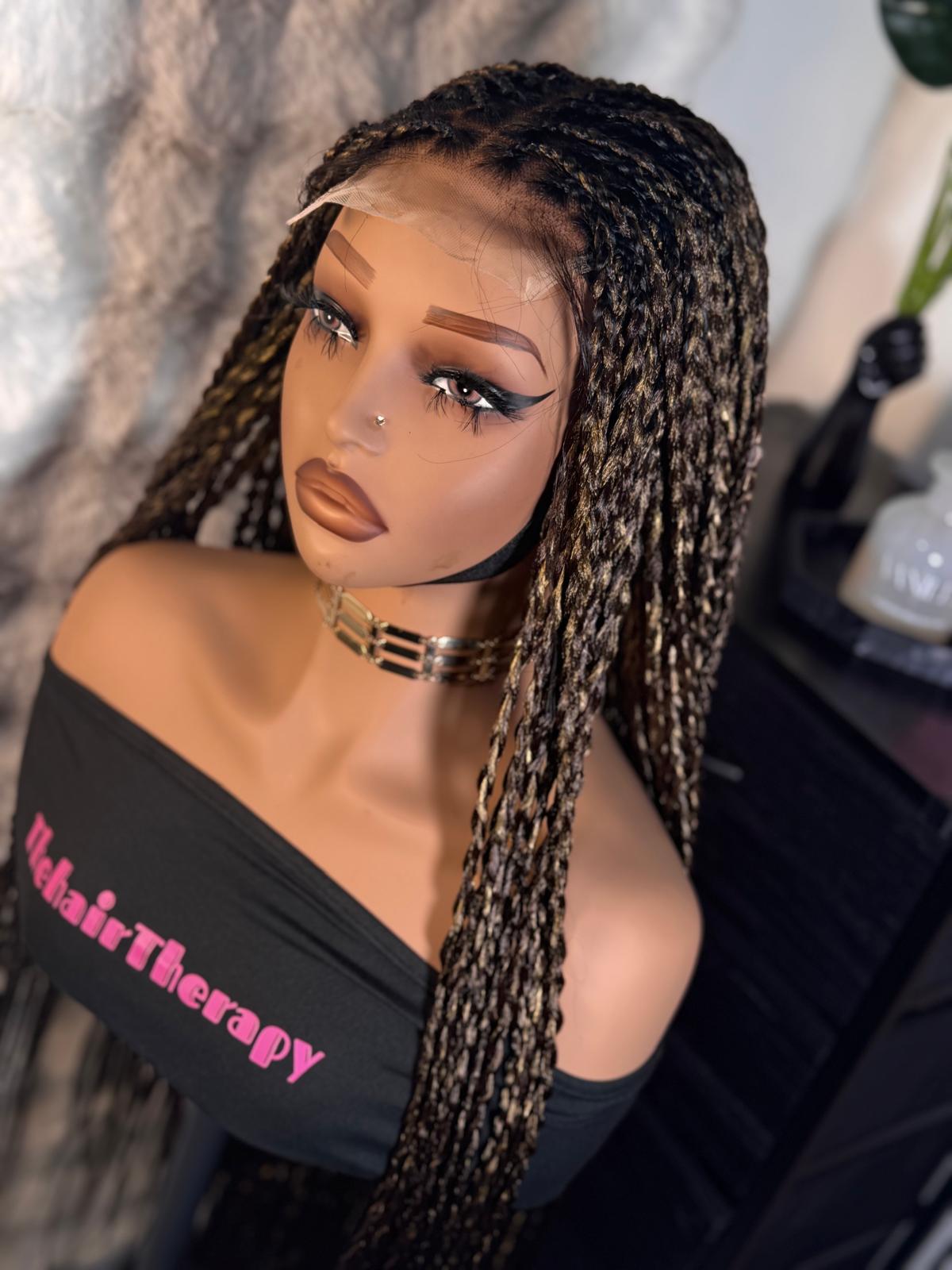 30”inches loose braids in closure - Image 3